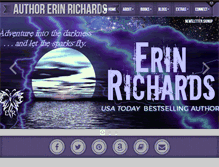 Tablet Screenshot of erinrichards.com
